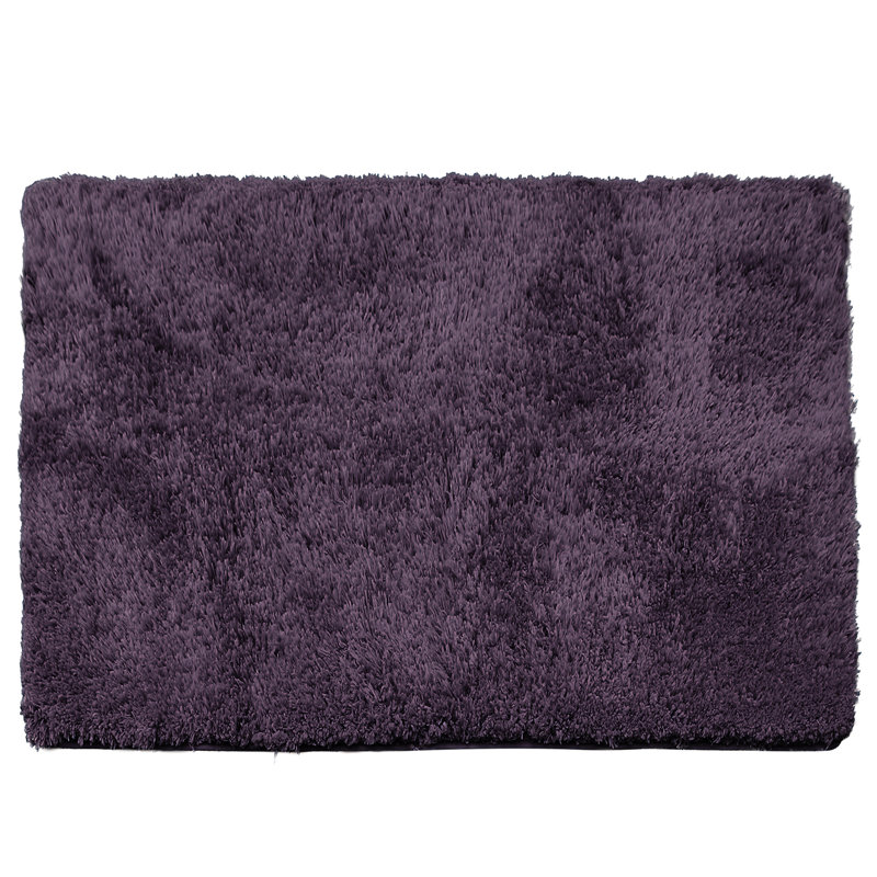 Mercer41 Ciarra Rectangular Polyester NonSlip Solid Bath Rug & Reviews Wayfair